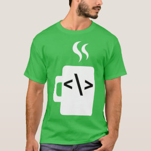 Camiseta Javascript Code Software Developer Coffee Java