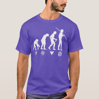 Camiseta JavaScript Front End Frameworks Evolution Monochro