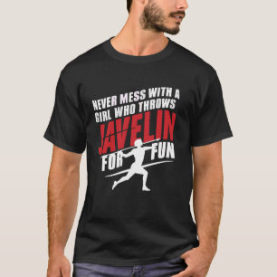 Camiseta Javelin Throw Sport Javelin Thrower Track