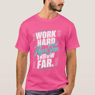 Camiseta Javelin Throw Sport Javelin Thrower Track
