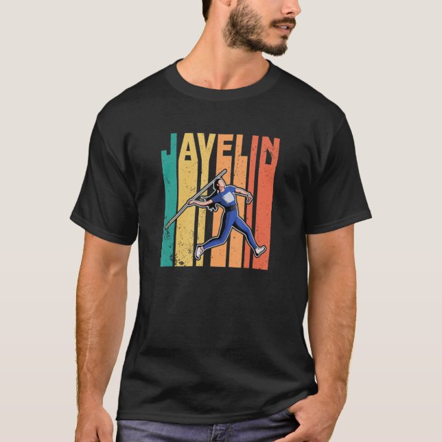 Camiseta Javelin Thrower Javelin Throwing Athletics Sport H (Anverso)
