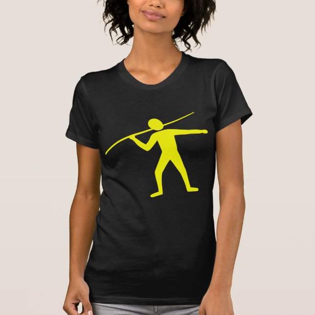 Camiseta Javelin Trower - Amarillo (Anverso)