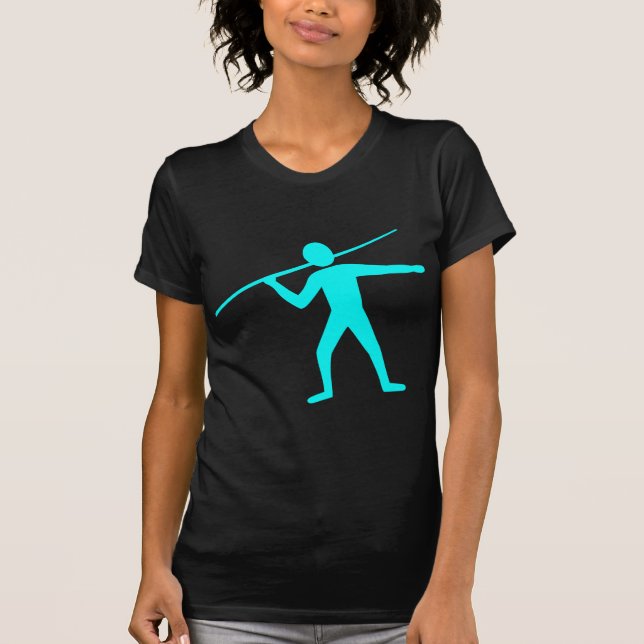 Camiseta Javelin Trower - Cyan (Anverso)