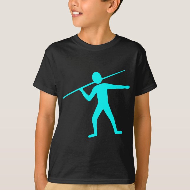 Camiseta Javelin Trower - Cyan (Anverso)
