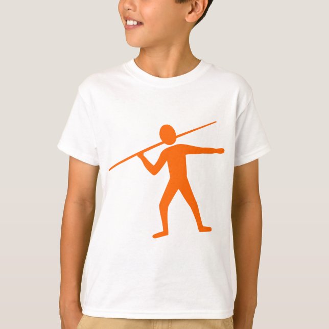 Camiseta Javelin Trower - Naranja (Anverso)