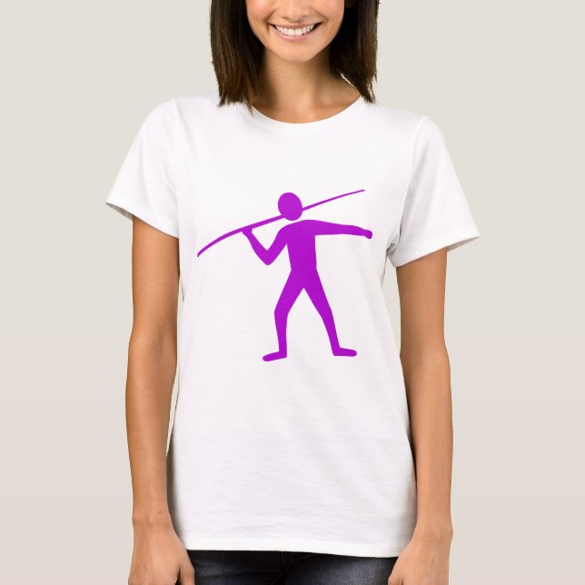 Camiseta Javelin Trower - Púrpura (Anverso)