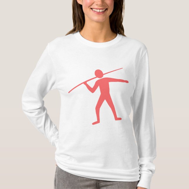 Camiseta Javelin Trower - Rosa tropical (Anverso)