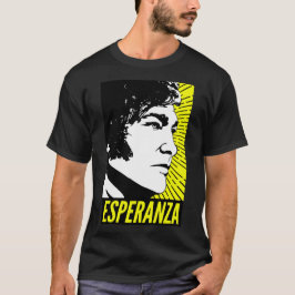 Camiseta Javier Milei Esperanza Poster