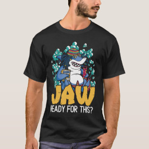 Camiseta Jaw Listo Para Este Marinero De Los Animales De Ti