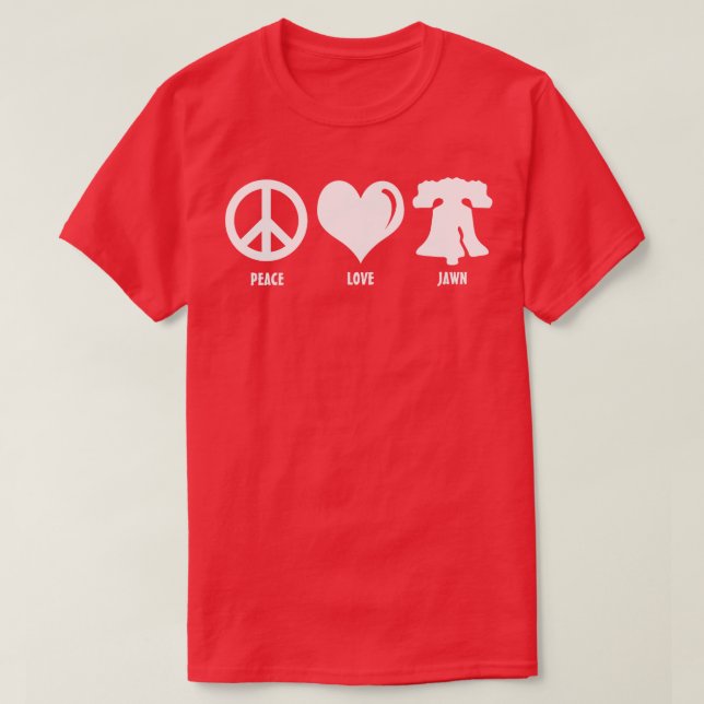 Camiseta Jawn Philly Liberty Bell Brotherly Love (Diseño del anverso)