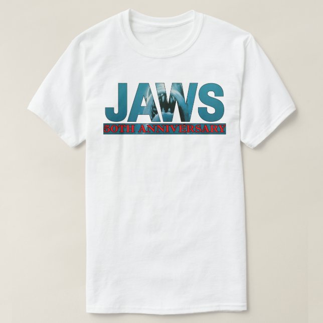 Camiseta JAWS 50º aniversario (Diseño del anverso)