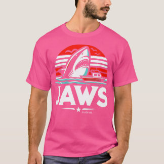 Camiseta JAWS atacando barco