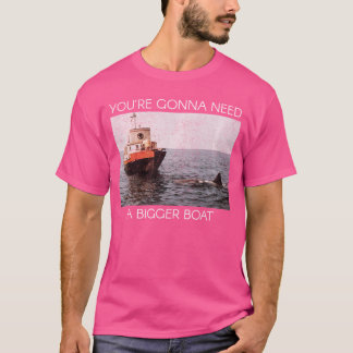 Camiseta Jaws Captura de pantalla Vas a necesitar un barco