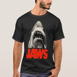 Camiseta JAWS - Gran Pegatina de tiburones blancos