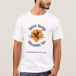 Camiseta Jaws, la película Ahomy Island te da la bienvenida