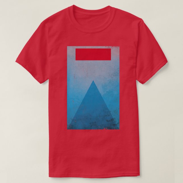 Camiseta Jaws minimalistas (Diseño del anverso)