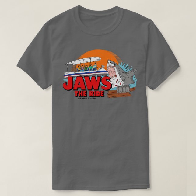 Camiseta Jaws The Ride (Diseño del anverso)