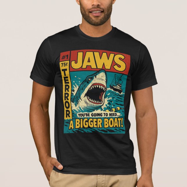 Camiseta Jaws you’re going to need a bigger boat  (Anverso)