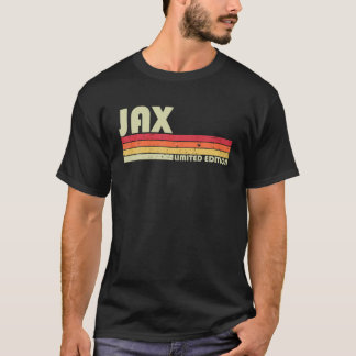 Camiseta JAX Nombre de regalo Personalizado Funny Retro Vin