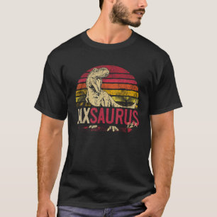 Camiseta Jax Saurus Funny Personalizado Dinosaur T Rex Nomb