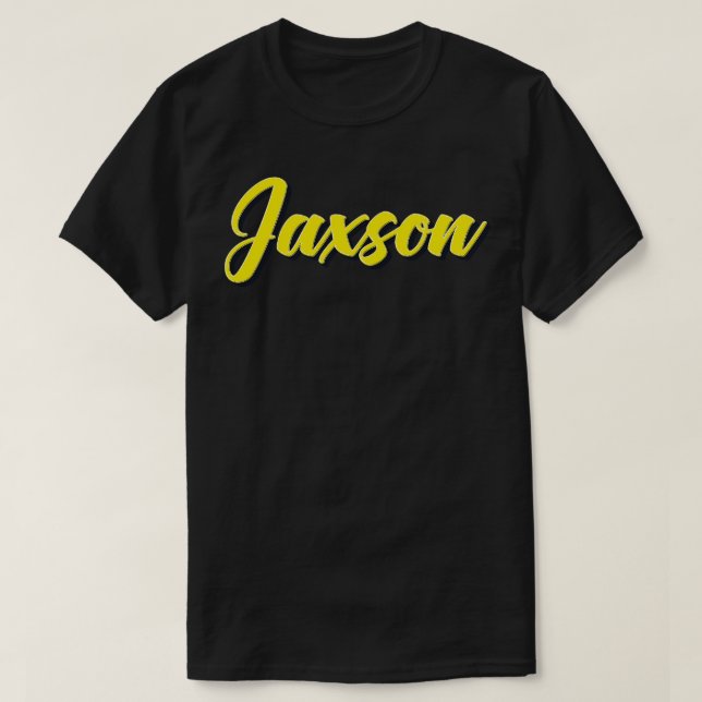 Camiseta Jaxson 2 (Diseño del anverso)