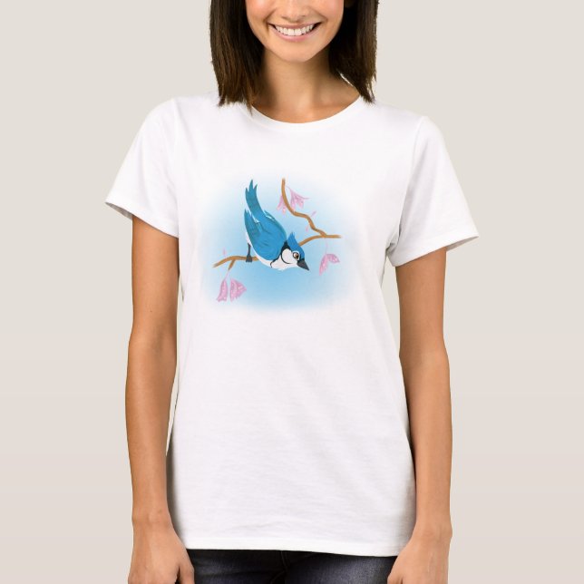 Camiseta Jay azul (Anverso)