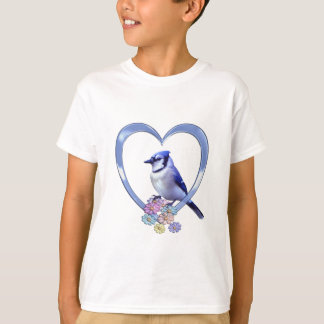 Camiseta Jay azul en el corazón