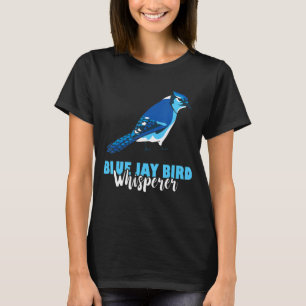 Camiseta Jay Bird Whisperer Steller de color azul, Jay Bird