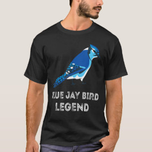 Camiseta Jay Birdwat, de Jay Birdwat, leyenda azul Jay Bird