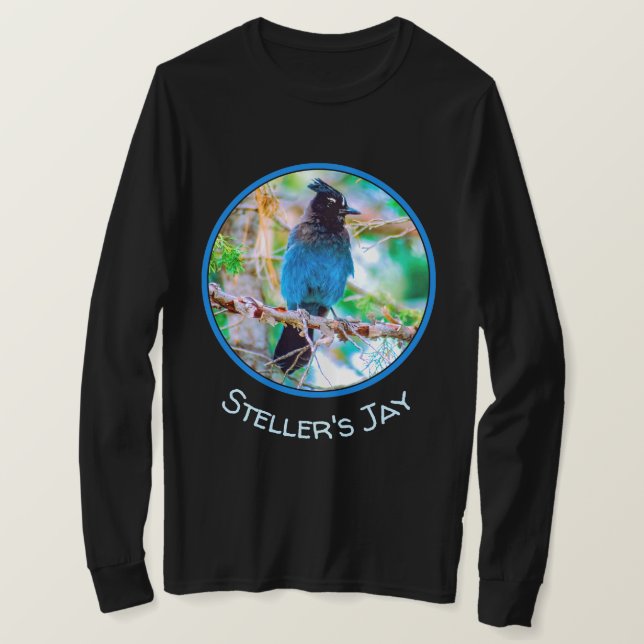 Camiseta Jay de Steller - Fotografía original (Anverso del diseño)