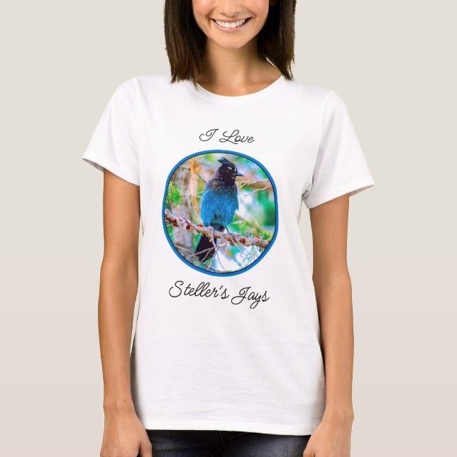 Camiseta Jay de Steller - Fotografía original (Anverso)