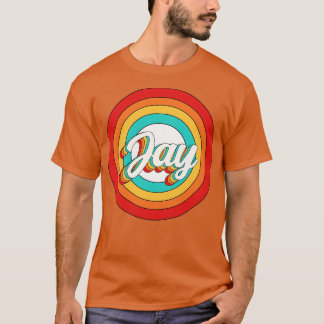 Camiseta Jay Name Shirt Vintage Jay Circle