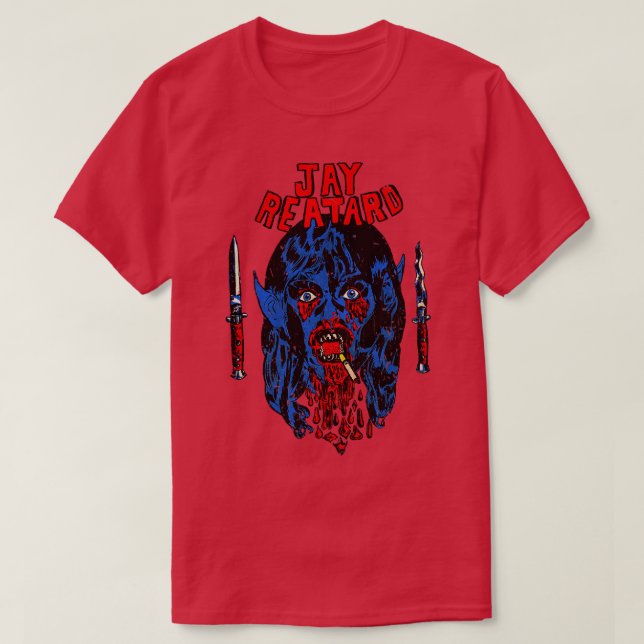 Camiseta Jay Reatard Shattered Tour (Diseño del anverso)