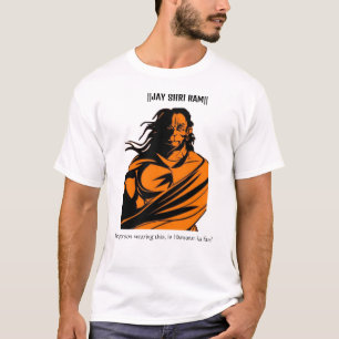Camiseta Jay Shri Ram Hanuman