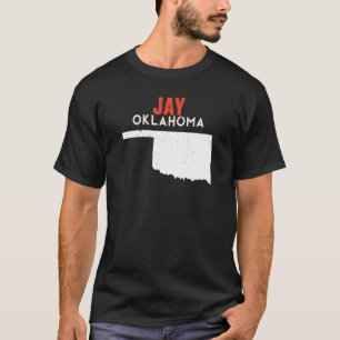 Camiseta Jay USA State America Travel Oklahoman