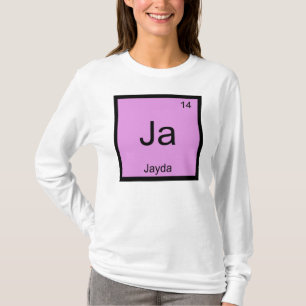 Camiseta Jayda Nombre Elemento Químico Tabla periódica