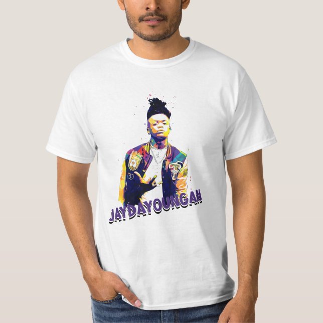 Camiseta jaydayoungan lindo (Anverso)