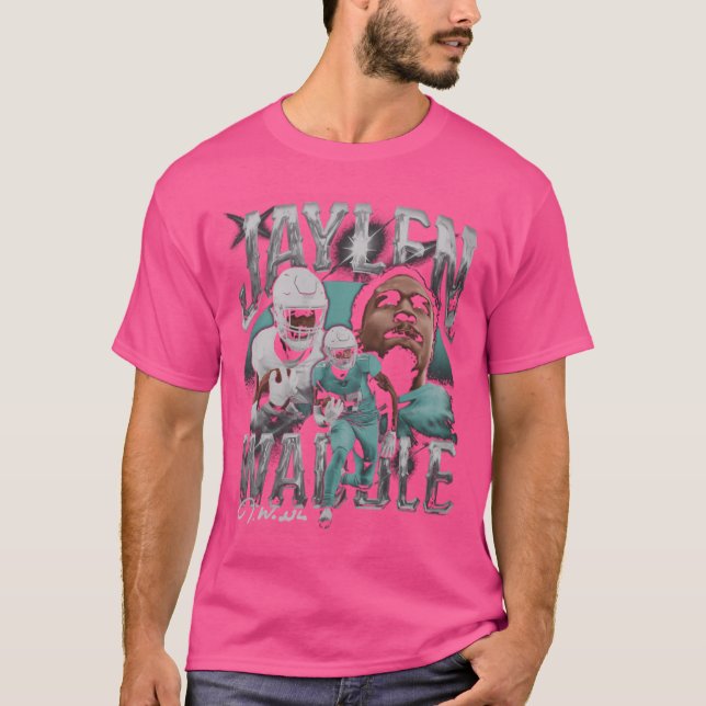 Camiseta Jaylen Waddle Miami Vintage (Anverso)