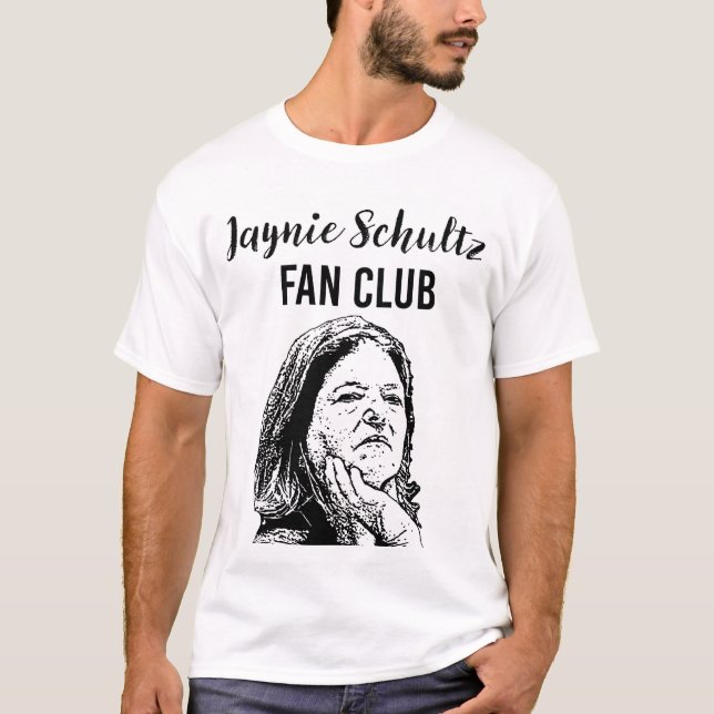 Camiseta Jaynie Schultz Fan Club Tee (Anverso)