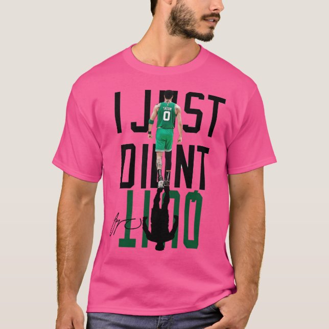 Camiseta Jayson Tatum Acabo De Renunciar (Anverso)
