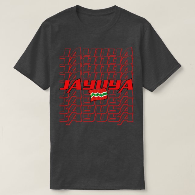 Camiseta Jayuya Cascade texto 1 (Diseño del anverso)