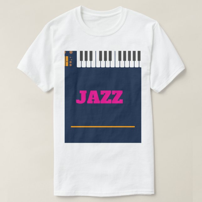 Camiseta jazz (Diseño del anverso)