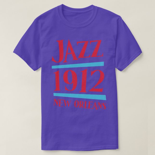Camiseta Jazz 1912 Vintage (Diseño del anverso)
