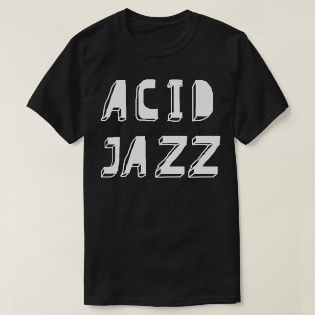 Camiseta jazz ácido (Diseño del anverso)