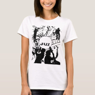 Camiseta jazz band