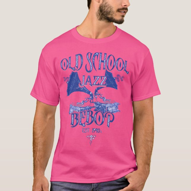 Camiseta Jazz Bebop (Anverso)