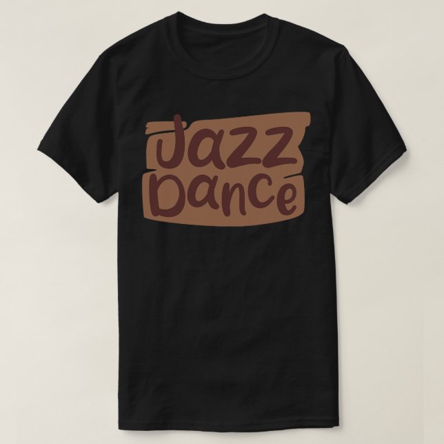 Camiseta Jazz Dance (Diseño del anverso)