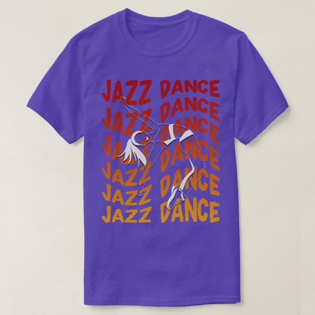 Camiseta Jazz Dance (Diseño del anverso)