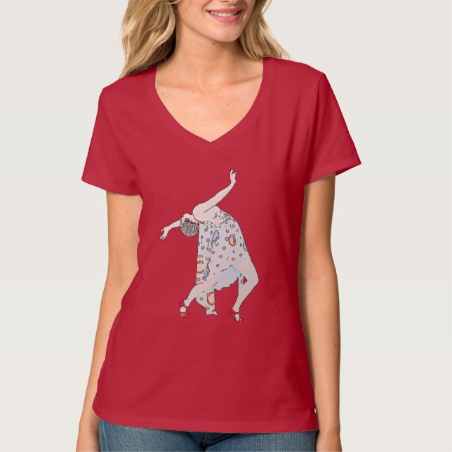 Camiseta Jazz Dancer (Anverso)