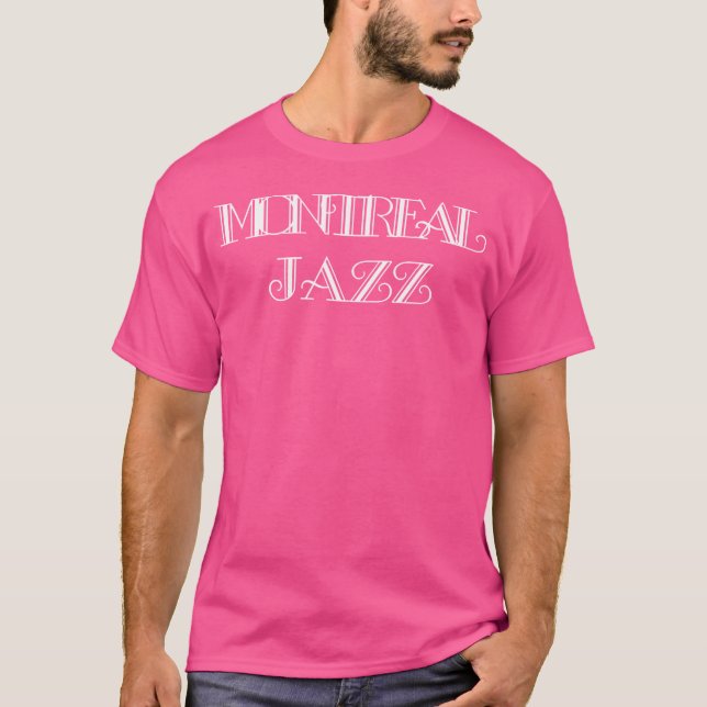 Camiseta Jazz de Montreal (Anverso)